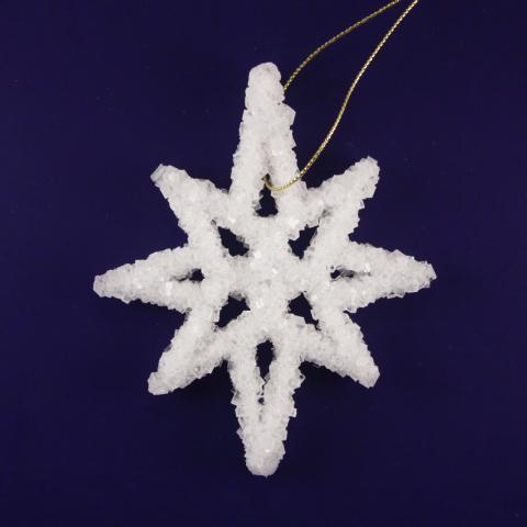 Salt Star Ornament