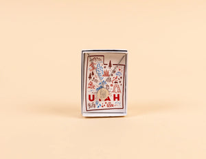 Speaking Of Utah Engraved Pendant