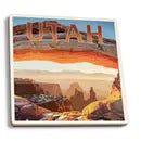 Ceramic Coaster Utah, Canyonlands View