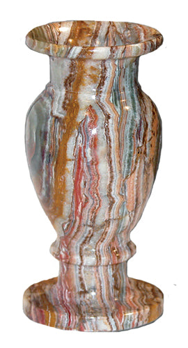Banded Calcite Vase