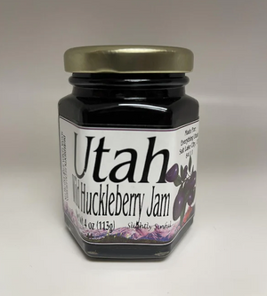 Wild Huckleberry Jam  4 oz