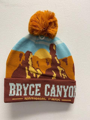 Bryce Canyon National Park PomPom Beanie