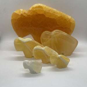 Honeycomb Calcite Bison