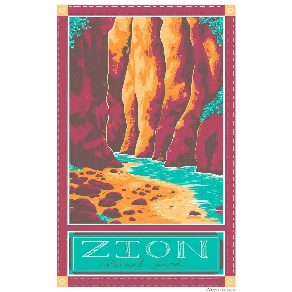 Tea Towel Vestige Zion
