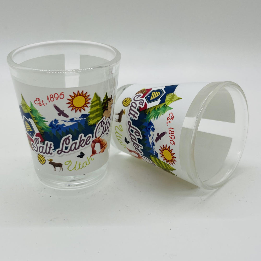 SLC Cartoon Shot Glass