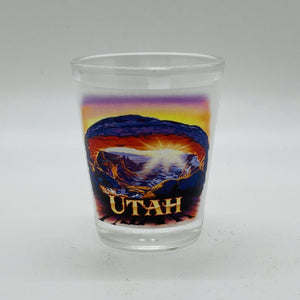 Shot Glass Utah Sunset Arch