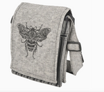 Bee Crossbody with Flap Closure