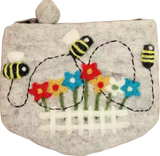 Bee Felt Pouch