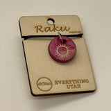 Raku Inspired Necklaces