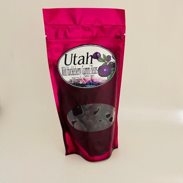 Wild Huckleberry Gummi Bears 8oz