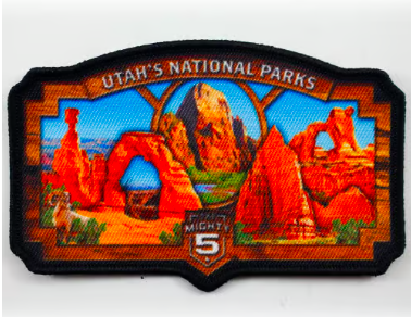 Souvenir Patch Might 5 Parks