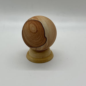 
            
                Load image into Gallery viewer, Sandstone Sphere with Wood Base
            
        