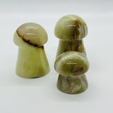 Banded Calcite Mushrooms