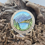 Engraved Wood Magnet