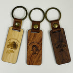 Keychain Wooden Engraved