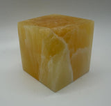 Honeycomb Calcite Cube