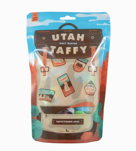 Utah National Parks Taffy Bag