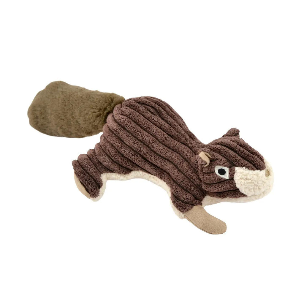 Plush Squirrel Squeaker Dog Toy