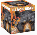 Black Bear 100 Piece Shaped Jigsaw Puzzle