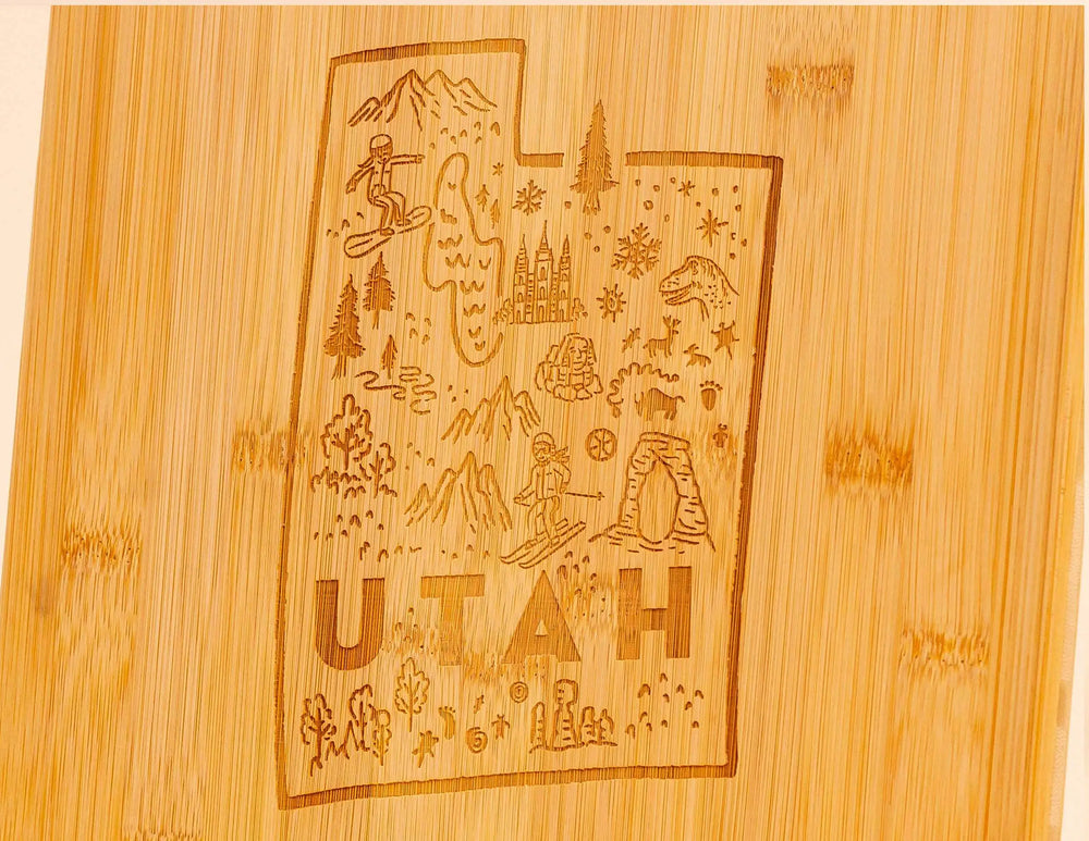 Cutting Board Bamboo Utah