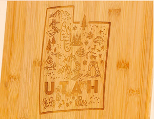 Cutting Board Bamboo Utah